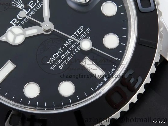 MiroTime 0524 Cozy Yacht-Master 42mm 226659 TEDF 1:1 Best Edition 3D Black Ceramic Bezel on Oysterflex Strap VS3235 (Gain Weight) 1675
